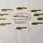 آرم GT با نوشته قرمز