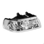 چراغ جلو سمند سمت راست (شاگرد) بدون لامپ و موتور - کروز پلاس